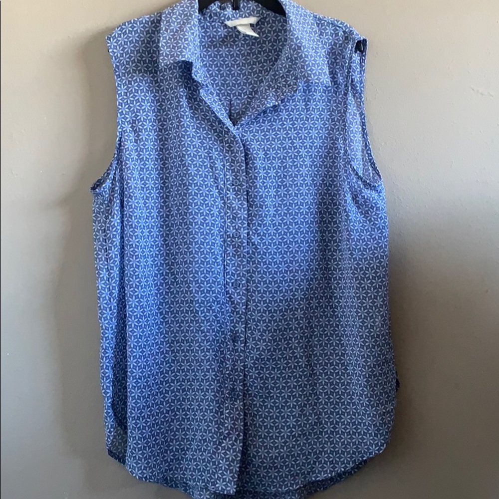 Floral cut shirt